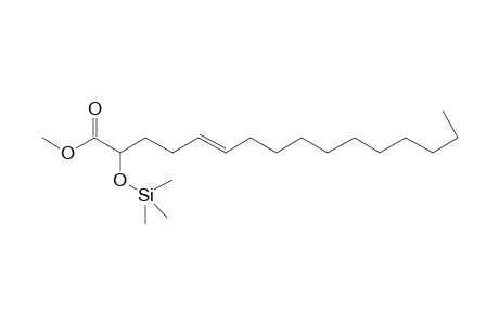 2-Trimethylsiloxy-6-hexadecenoic acid, methyl ester