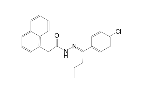 1-naphthaleneacetic acid, 2-[(E)-1-(4-chlorophenyl)butylidene]hydrazide