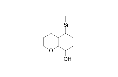 8aH-1-Benzopyran-8a-ol, octahydro-5-(trimethylsilyl)-