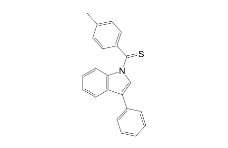 3-Phenyl-1-[(4-methylphenyl)carbonothioyl]-1H-indole