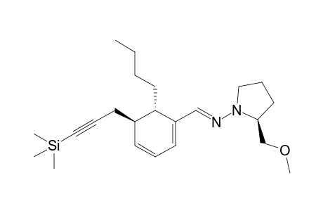 ((2S)-2-Methoxymethylpyrrolidin-1-yl)-[(5R,6S)-6-butyl-5-(3-trimethylsilylprop-2-ynyl)cyclohexa-1,3-dienylmethylene]amine