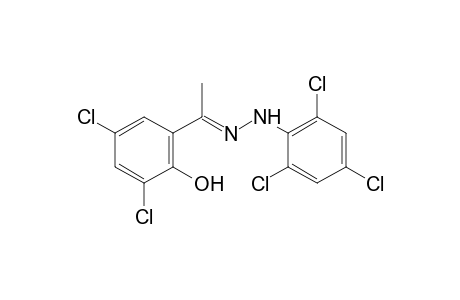 3',5'-dichloro-2'-hydroxyacetophenone, (2,4,6-trichlorophenyl)hydrazone