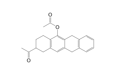 5-Acetoxy-1,2,3,4,6,11-hexahydro-2-naphthacenyl methyl ketone