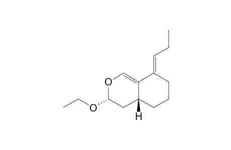 10-PROPYLIDENE-4-ETHOXY-3-OXABICYClO-[4.4.0]-DEC-1-ENE