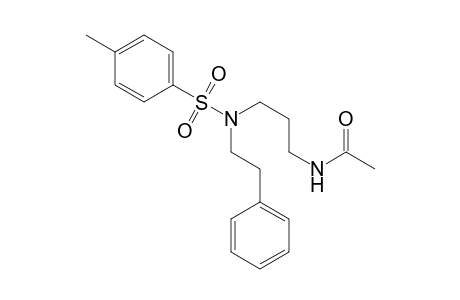 Acetamide, N-[3-[[(4-methylphenyl)sulfonyl](2-phenylethyl)amino]propyl]-