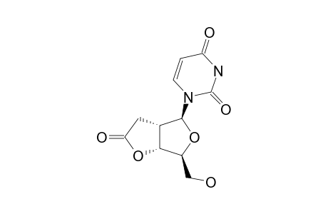 URIDINE-2'-DEOXY-2'-ALPHA-C,3'-O-GAMMA-BUTYROLACTONE