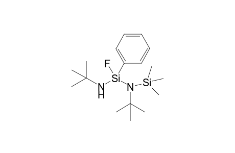 tert-Butylamino-tert-butyltrimethylsilylamino-fluorophenylsilane