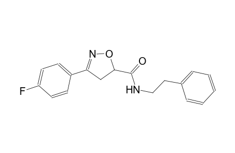 5-isoxazolecarboxamide, 3-(4-fluorophenyl)-4,5-dihydro-N-(2-phenylethyl)-