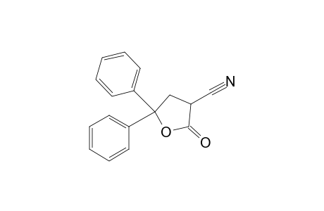 2-Cyano-4,4-diphenylbutanolide