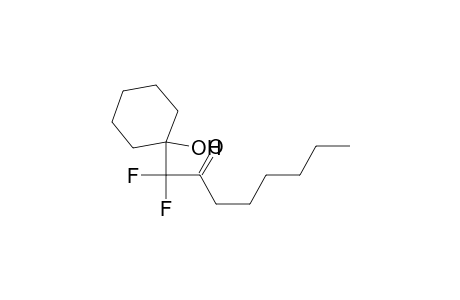 1,1-Difluoro-1-(1-hydroxycyclohexyl)-2-octanone