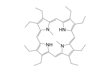 21H,23H-Porphine, 2,3,7,8,12,13,17,18-octaethyl-22,24-dihydro-21,23-dimethyl-