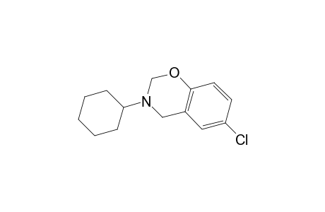2H-1,3-Benzoxazine, 6-chloro-3-cyclohexyl-3,4-dihydro-