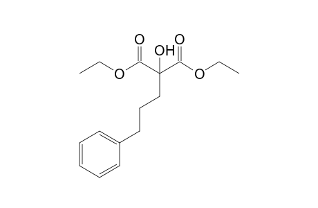Diethyl 1-hydroxy-4-phenylbutane-1,1-dicarboxylate