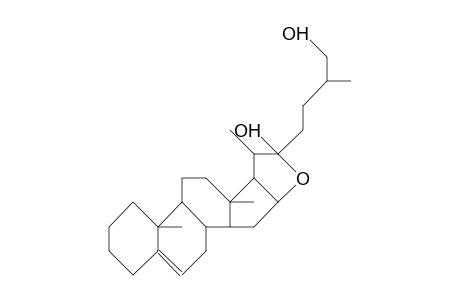 22-Hydroxy-furost-5-en