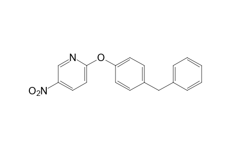 2-(p-benzylphenoxy)-5-nitropyridine