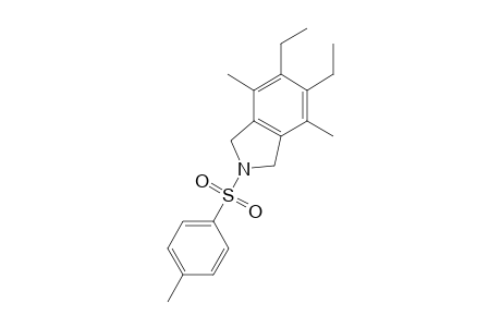 5,6-Diethyl-4,7-dimethyl-2-p-toluenesulfonylisoindoline