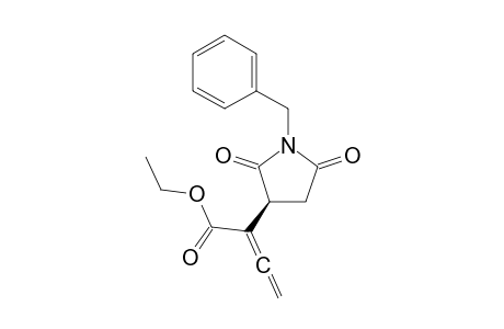 (S)-ethyl 2-(1-benzyl-2,5-dioxopyrrolidin-3-yl)buta-2,3-dienoate