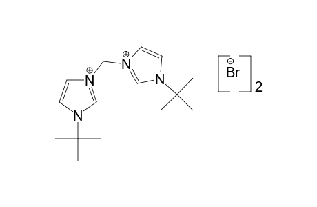 3,3'-Methylenebis(1-tert-butyl-3-imidazolium bromide)