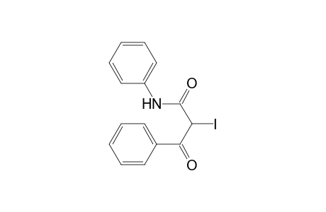 2-Iodo-3-oxo-3,N-diphenylpropanamide