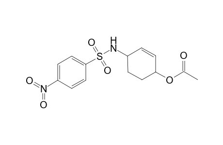 N-[4'-Acetoxycylohex-2'-en-1'-yl)-4-nitrobenzenesulfonamide