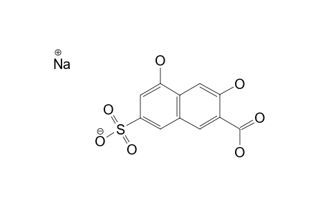 NATRIUM-3,5-DIHYDROXY-7-SULFONATO-NAPHTHALIN-2-CARBONSAEURE