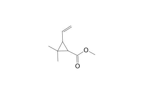 Cyclopropanecarboxylic acid, 3-ethenyl-2,2-dimethyl-, methyl ester, trans-