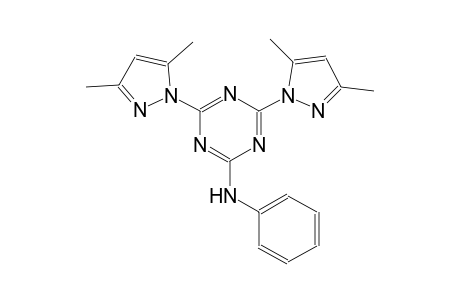 1,3,5-triazin-2-amine, 4,6-bis(3,5-dimethyl-1H-pyrazol-1-yl)-N-phenyl-