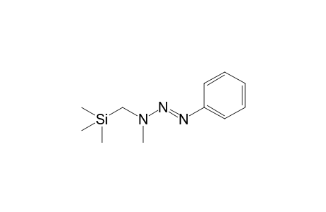 3-Methyl-1-phenyl-3-(trimethylsilylmethyl)triazene