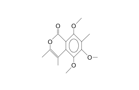 5,6,8-Trimethoxy-3,4,7-trimethyl-isocoumarin