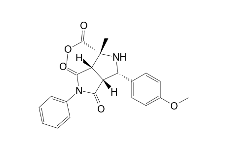 Pyrrolo[3,4-c]pyrrole-1-carboxylic acid, octahydro-3-(4-methoxyphenyl)-1-methyl-4,6-dioxo-5-phenyl-, methyl ester, (1.alpha.,3.alpha.,3a.beta.,6a.beta.)-