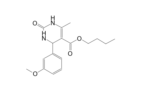 5-pyrimidinecarboxylic acid, 1,2,3,4-tetrahydro-4-(3-methoxyphenyl)-6-methyl-2-oxo-, butyl ester
