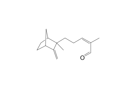 (2Z)-2-Methyl-5-(2-methyl-3-methylidenebicyclo[2.2.1]hept-2-yl)pent-2-enal