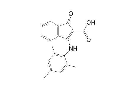 3-[Mesitylamino]-1-oxo-1H-indene-2-carboxylic acid