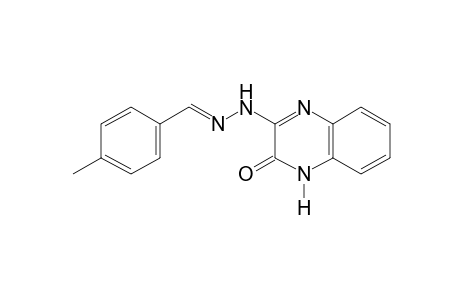 p-TOLUALDEHYDE, (3,4-DIHYDRO-3-OXO-2-QUINOXALINYL)HYDRAZONE