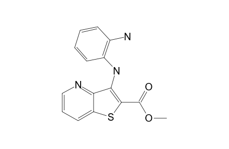 METHYL-3-(2-AMINOPHENYL-AMINO)-THIENO-[3,2-B]-PYRIDINE-2-CARBOXYLATE