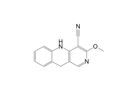 benzo[b]1,6-naphthyridine-4-carbonitrile, 5,10-dihydro-3-methoxy-