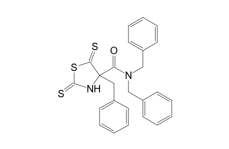 4-(N,N-Dibenzylaminocarbonyl)-4-benzylthiazolidine-2,5-dithione