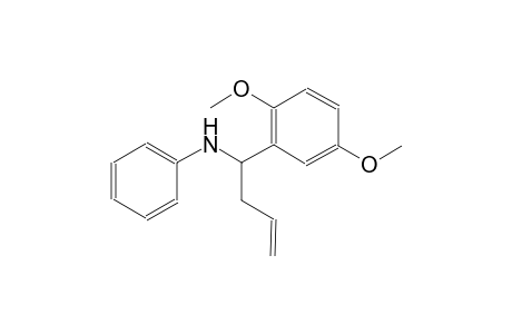N-[1-(2,5-dimethoxyphenyl)-3-butenyl]aniline