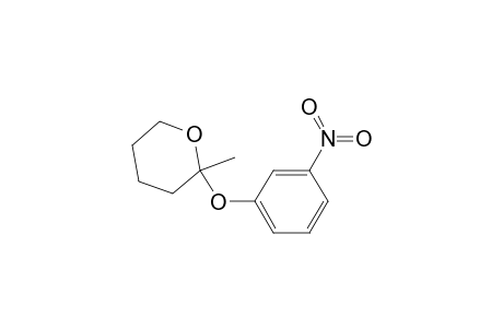 2-(3-Nitrophenoxy)-2-methyltetrahydropyran