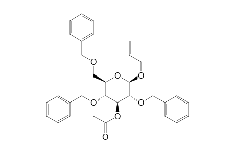allyl 3-O-acetyl-2,4,6-tri-O-benzyl-b-D-glucoside