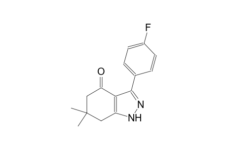 4H-indazol-4-one, 3-(4-fluorophenyl)-1,5,6,7-tetrahydro-6,6-dimethyl-