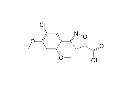 5-isoxazolecarboxylic acid, 3-(5-chloro-2,4-dimethoxyphenyl)-4,5-dihydro-