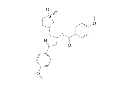benzamide, 4-methoxy-N-[3-(4-methoxyphenyl)-1-(tetrahydro-1,1-dioxido-3-thienyl)-1H-pyrazol-5-yl]-
