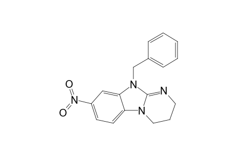 10-Benzyl-8-nitro-2,3,4,10-tetrahydropyrimido[1,2-a]benzimidazole