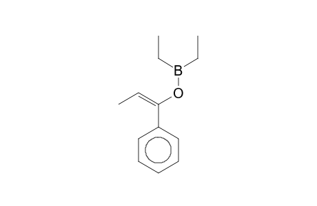 BORINIC ACID, DIETHYL-, 1-PHENYL-1-PROPENYL ESTER