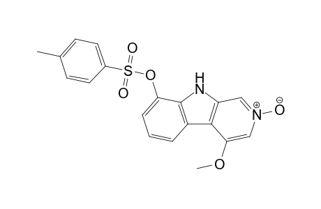 4-Methoxy-8-tosyloxy-.beta.-carboline N-oxide