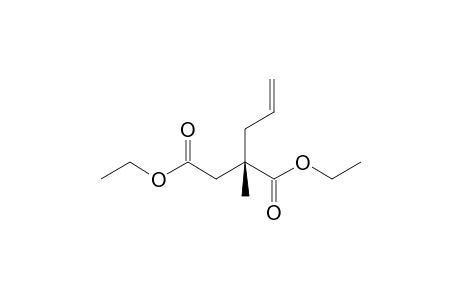 (2S)-2-allyl-2-methyl-succinic acid diethyl ester