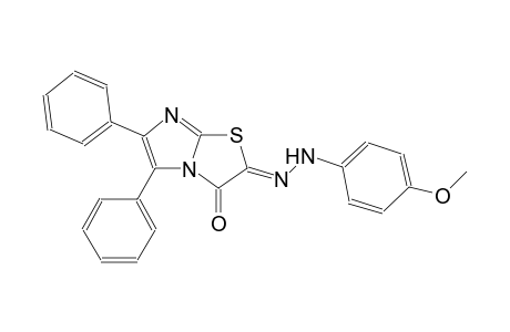 imidazo[2,1-b]thiazole-2,3-dione, 5,6-diphenyl-, 2-[(4-methoxyphenyl)hydrazone], (2Z)-