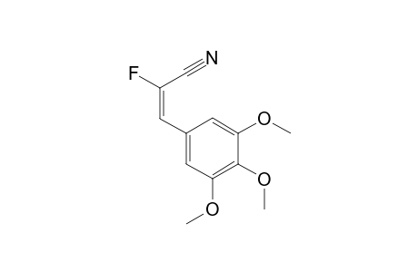 (E)-2-Fluoro-3-(3,4,5-trimethoxyphenyl)acrylonitrile