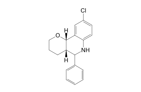 2-Chloro-6-phenyl-6,6a,7,8,9,10a-hexahydropyrano[3,2-c[quinoline